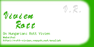vivien rott business card